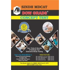 SINDH MDCAT Dow Grads Concept Test Book