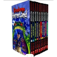 Goosebumps Horror Land Set of 10 Books by R.L. Stine (box not included)